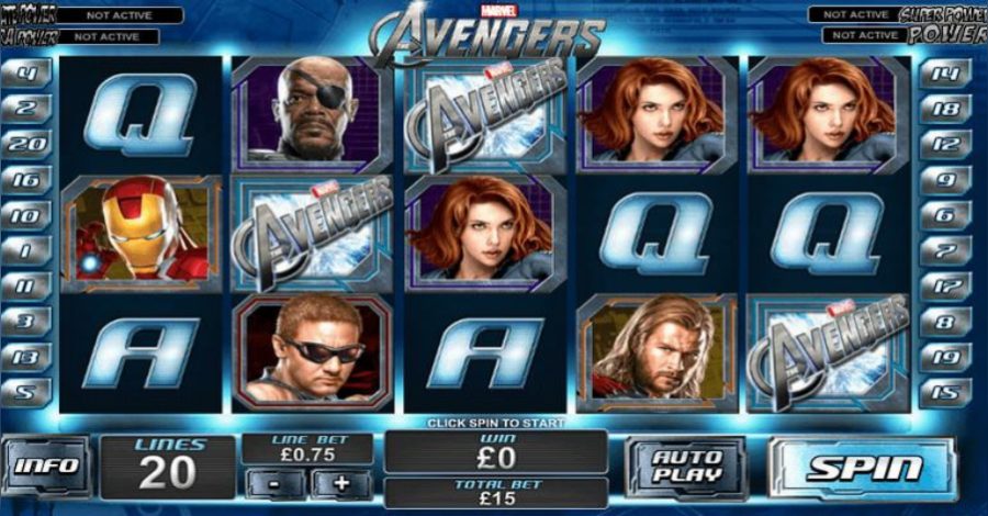 Game bài Slot đổi thưởng Avengers