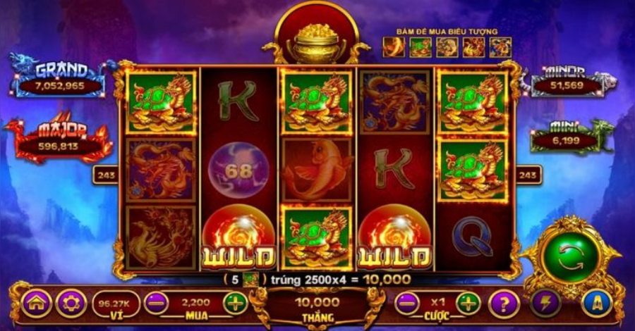 Game bài Slot đổi thưởng Kho Báu Tứ Linh