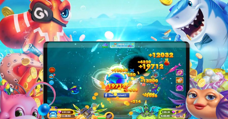 Đồ họa game bắn cá đổi thưởng hay nhất