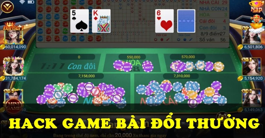 phần mềm Hack game bài đổi thưởng